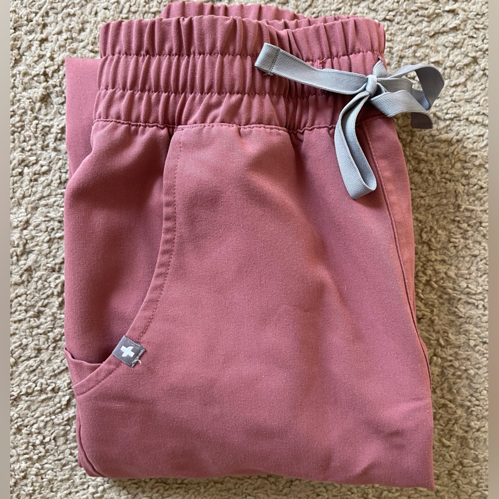 XXS Mauve high waisted figs Zamora joggers